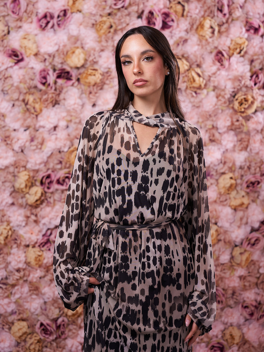 Abito Lungo Animalier