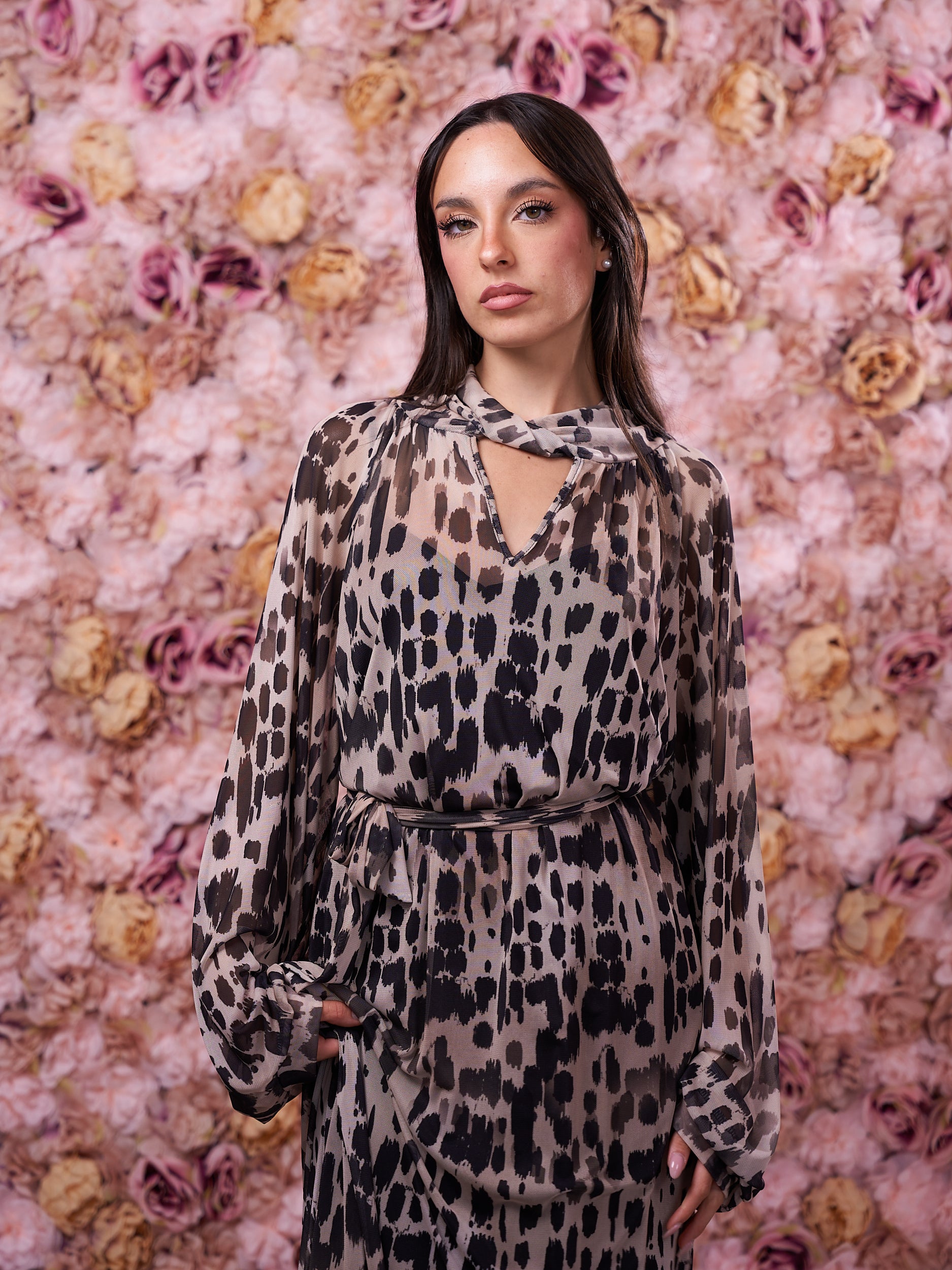 Abito Lungo Animalier