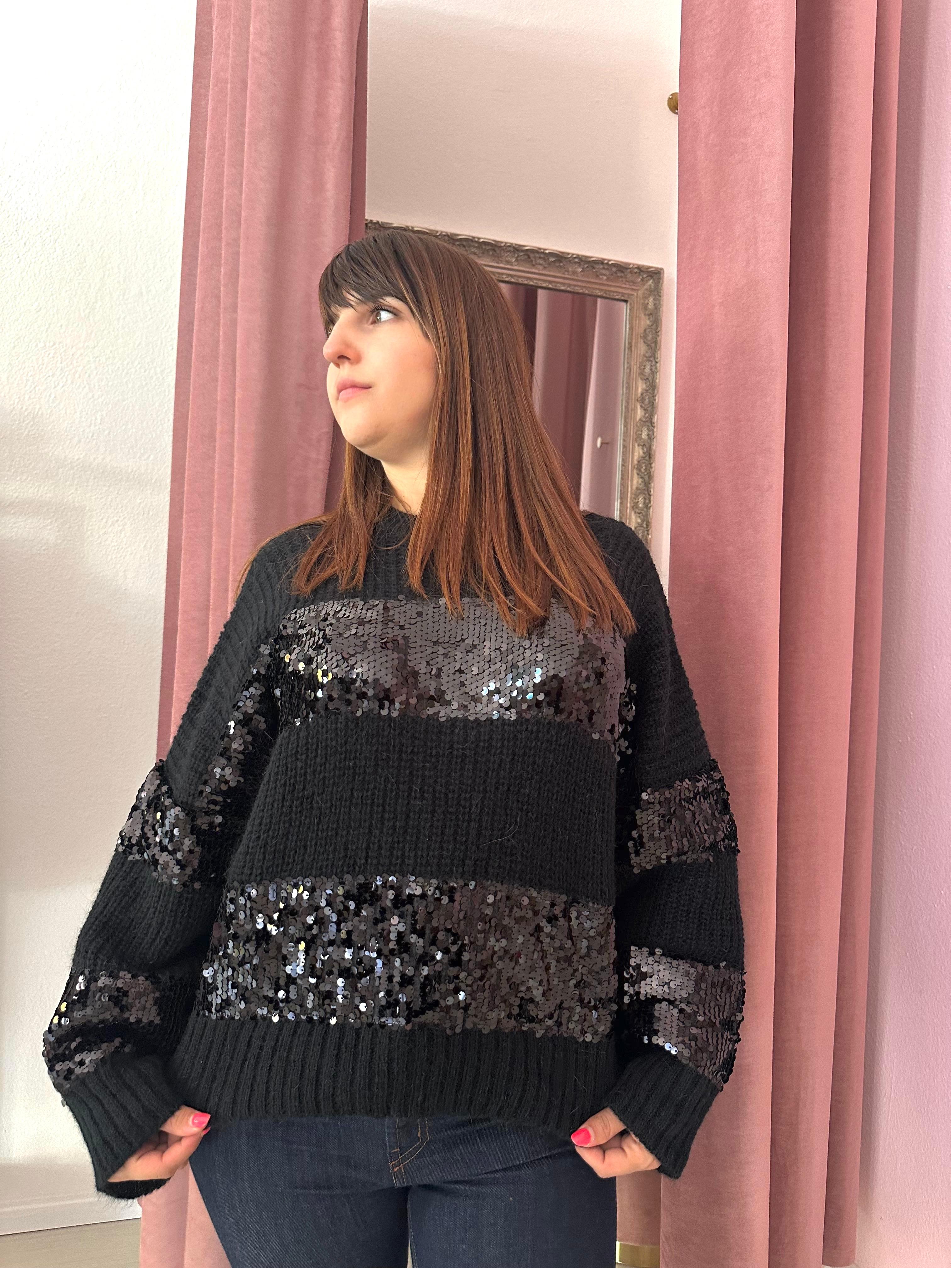 Maglione con Paillettes